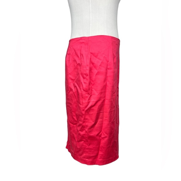 BLUEMARINE Raspberry Pink High-waisted Pencil Skirt - Picture 4 of 11